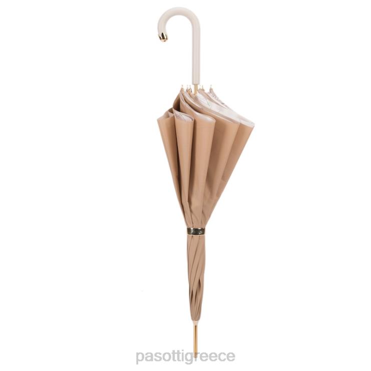 ομπρέλα | PASOTTI 189 5l976-3 m17 - φοβερή ομπρέλα από ελεφαντόδοντο διπλό ύφασμα 2N6B8390 γυναίκες